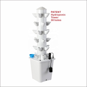 <span class=keywords><strong>30</strong></span> lỗ tháp thủy canh dọc hệ thống canh tác cho rau diếp bạc hà aeroponic tháp vườn dọc hệ thống cột thủy canh - Product Image 1