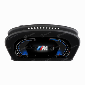 12.3 inch LCD cụm kỹ thuật số cho BMW X5 E70 2007 2013 xe Bảng điều khiển buồng lái speedmeters Chức năng Stereo CD máy nghe nhạc kết hợp - Product Image 3