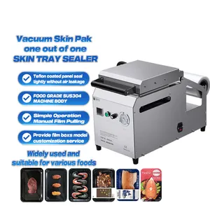 Automatic Vsp Vacuum Skin Packaging Machine Vacuum Skin Packing Machine Food Ready Meals Vacuum Skin Packaging Machine