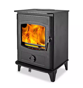 Chimenea de Leña Independiente GR908 de Hierro Fundido de 8KW con Certificación DefraEcoDesign para Sala de Estar de Villa - Product Image 1