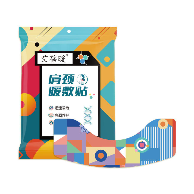 แผ่นประคบร้อนคอและบ่า ABN 10 ชิ้น