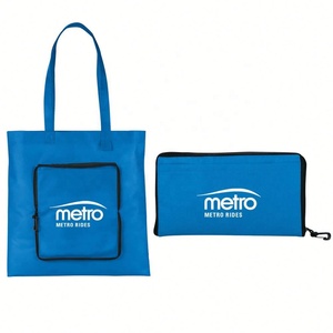 Wholesale Eco-Friendly Non-Woven Cloth <b>Tote</b> <b>Bag</b> Folding <b>Zipped</b> Attractive Animal Prints Wholesale Folding Eco-Friendly Shopping - Product Image 2