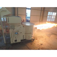 Calentador de gallinero de biomasa industrial Máquina de quemador de aserrín y pellets de madera con componente de motor central