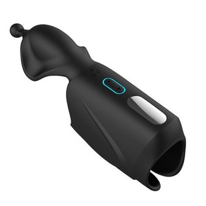 Vibrierender Masturbator für Männer mit Hodenmassagegerät - Elektrischer Stimulator für <span class=keywords><strong>Penis</strong></span> und Hodensack, Erotikspielzeug für Männer - Product Image 6