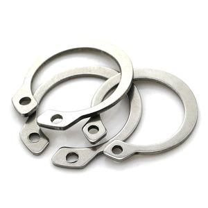 Rondelles de retenue DIN471, anneaux de retenue pour arbres, acier inoxydable 316, circlips pour arbre - Product Image 1