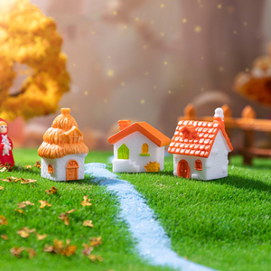 Manualidades de Resina para Micro Paisajes Creativos, Decoración en Miniatura, Figura de Casa de Resina, Maceta, Jardín de Hadas, Adorno para Casa de Muñecas - Product Image 4