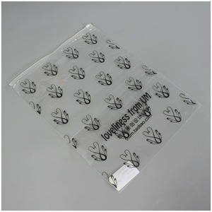 Sac de rangement en plastique PE rectangulaire léger pour organiser les vêtements dans le placard avec fermeture à glissière transparente minimaliste - Product Image 2