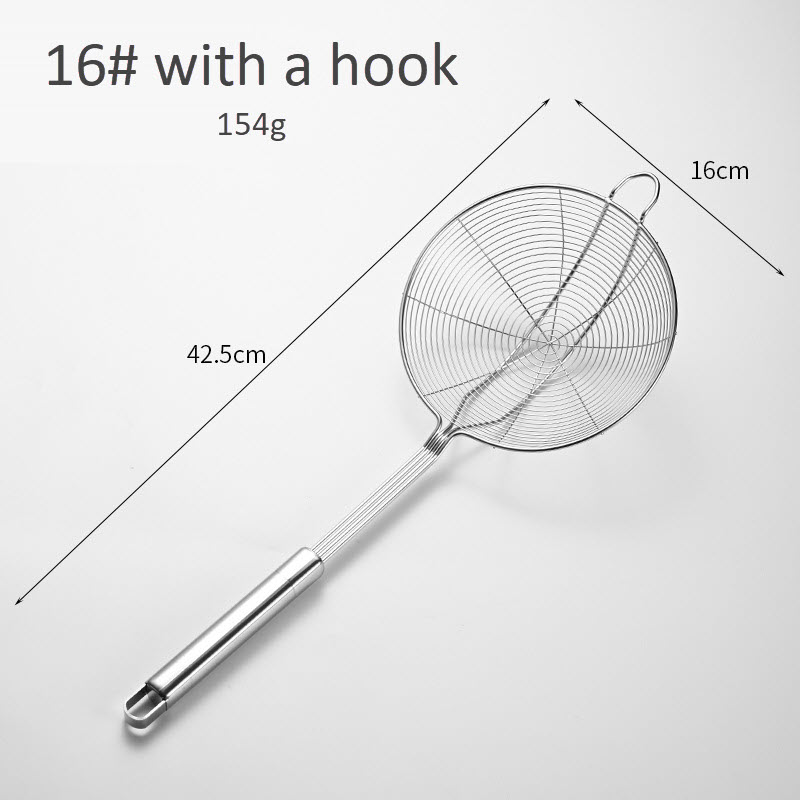 Silver 16# with a hook