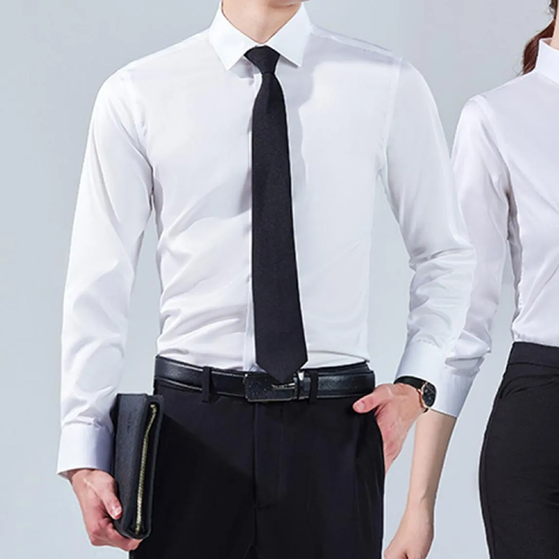 Cravate coréenne étroite de 5 cm pour hommes en polyester de couleur unie personnalisée vente en gros longue cravate mode multicolore en option