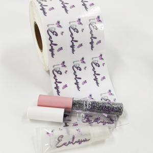 Direkt vom Hersteller: Personalisierte Vinyl-Etiketten auf Rolle, Transparent und Wasserfest, für Kosmetik und Lipgloss - Product Image 5