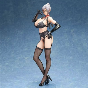 Figura de PVC de 41CM de Meiko de Prison School, Versión Uniforme con Medias, Modelo de Juguete de Anime, Coleccionable - Product Image 1