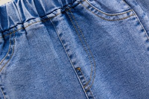 <span class=keywords><strong>Jeans</strong></span> in Denim di Cotone per Ragazze, Stile Casual Primaverile e Autunnale, Design Bohémien Stampato per Ragazze Più Mature - Product Image 6