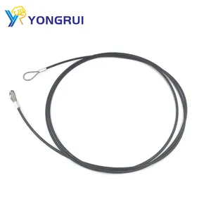 Factory Outlets Hard Eyes Black Lifting Stainless Steel Cable Wire Rope Sling