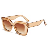 Nouvelles lunettes de soleil tendance pour femmes 2024, diffusion en direct, grande monture blanche, anti-reflets, monture intégrale, verres UV400, modifiant la forme du visage