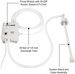 Pompa del sistema di erogazione dell'acqua in bottiglia di alimentazione ca LifeSRC 1GPM per macchina da caffè - Product Image 2