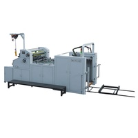 Machine de laminage automatique haute performance à froid à base d'eau pour sacs en papier, boîtes et étuis de livres