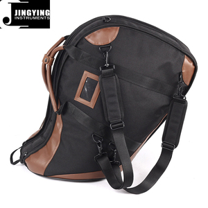Jingying – sacs à instruments de <span class=keywords><strong>musique</strong></span> de la série <span class=keywords><strong>2022</strong></span>, sacs en corne française personnalisés 1200D imperméables en tissu Oxford d'une seule pièce - Product Image 2