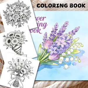 Cuaderno para Colorear con Diseño Personalizado, Cuaderno Espiral para Niños y Adultos, Material Escolar, Alivia el Estrés - Product Image 1