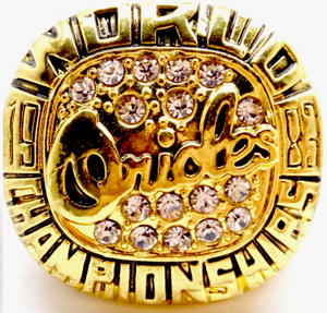 Anillo de Campeonato de los Pittsburgh Pirates de la MLB de 1960, Chapado en Oro Rosa, Aleación, Joyería Pop Europea y Americana, Colección de Recuerdos - Product Image 1