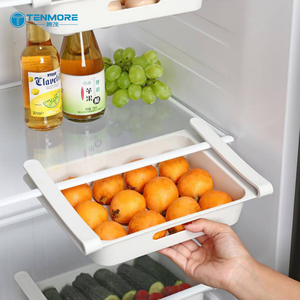 Organisateur de tiroir de réfrigérateur multifonctionnel, boîte de rangement coulissante pour étagère de réfrigérateur, conteneur de réfrigérateur pour l'organisation de la cuisine - Product Image 3