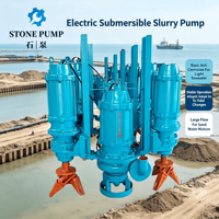 Pompa Lumpur Submersible Pabrik ZJQ, Pompa Sentrifugal Bawah Air untuk Pertambangan, Pencucian Batubara, Pengerukan Sungai, dan Pemompaan Sedimen
