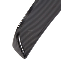 Aileron d'aile de couvercle de coffre arrière en plastique ABS pour Corvette C6 ZR1 2005-2013 Accessoire de garniture d'aile de becquet arrière