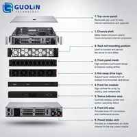 Serveur Dell PowerEdge R760 pour Entreprise, Cloud 2U, Double Xeon, Montage en Rack, Mémoire DDR5, Stockage NVMe SSD PCIe Gen5 pour ERP