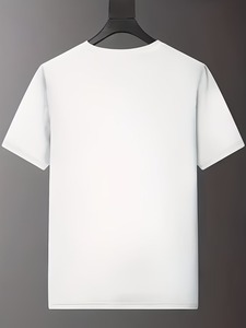 เสื้อยืดคอกลมทรงหลวมสำหรับฤดูร้อนของผู้ชาย เสื้อแขนสั้นอเนกประสงค์สำหรับออกกำลังกายและวิ่ง ผลิตจากโรงงาน F10 - Product Image 2