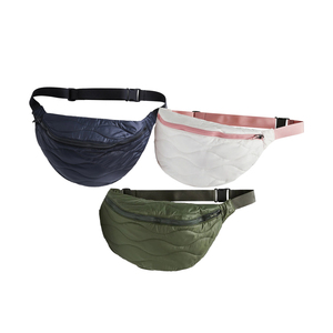 Marsupio Invernale Imbottito Personalizzato in Piumino <span class=keywords><strong>o</strong></span> Cotone, Borsa a Tracolla con Chiusura a Cerniera per Uomo e Donna - Product Image 3