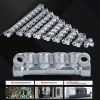 Distributeur d'huile lubrifiante, collecteur d'huile en zinc, bloc de circuit pour unité de mesure de résistance