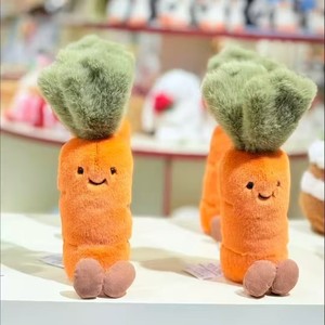 Nouvelle série <span class=keywords><strong>de</strong></span> jouets <span class=keywords><strong>en</strong></span> peluche JC Spring Carrot Doll Vegetable : Poupée maïs, poupée asperge <span class=keywords><strong>en</strong></span> tissu, polyester et coton PP - Product Image 2
