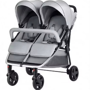 Free Sample Side Stroller Wholesale Price Double Seats Waterproof Anti-Theft High Quality <b>Pram</b> Stroller Carrier for <b>Twins</b> - Product Image 1