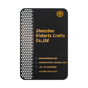 Tùy Chỉnh Cao cấp Kim Loại Thẻ Kinh Doanh UV In Tên Logo Với Màu Đen Nickel Mạ Hiện Đại Khắc Thành Viên Thiết Kế Thẻ Lòng Trung Thành - Product Image 3