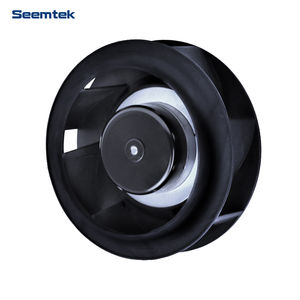 Seemtek 190mm 230V geräuscharmer EC rückwärts gekrümmter Radial ventilator zur Belüftung - Product Image 3