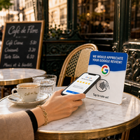 Code QR URL programmable : Encodez votre lien de commentaires Google, votre page de médias sociaux, votre menu, votre site web. Code QR unique, code-barres, compatible Google Card.