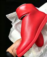 Chaussures de sport unisexes personnalisées à semelle épaisse, style rétro américain, en cuir, montantes, tendance, pour hommes, décontractées