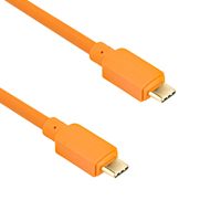 Cable de Conexión para Cámara, Extensor Tipo-C, Adaptador en Ángulo Recto, Macho a Macho, Conductor de Cobre, para Conexión de Cámara a Computadora