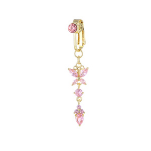 Nouveau CZ Zircon Papillon <span class=keywords><strong>Faux</strong></span> <span class=keywords><strong>Ventre</strong></span> <span class=keywords><strong>Piercing</strong></span> Non <span class=keywords><strong>Piercing</strong></span> Nombril Anneau Papillon Clip Sur Nombril Ombilical <span class=keywords><strong>Faux</strong></span> <span class=keywords><strong>Piercing</strong></span> - Product Image 6