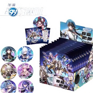 10ชิ้น <span class=keywords><strong>honkai</strong></span>: Badge <span class=keywords><strong>Star</strong></span> <span class=keywords><strong>Rail</strong></span> <span class=keywords><strong>Luocha</strong></span> คอลเลกชันแผ่นดีบุกของแท้เข็มกลัดของขวัญรอบๆเกมของเล่น - Product Image 1