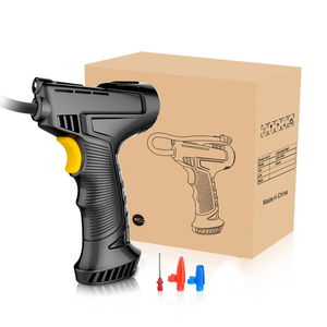Pompe à <span class=keywords><strong>air</strong></span> de voiture portable pompe à <span class=keywords><strong>air</strong></span> gonfleur de pneu de voiture adapté aux voitures et aux vélos - Product Image 4