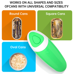 Apriscatole Elettrico Automatico con Logo Personalizzato, Utensile da Cucina con Apertura One-Touch, Bordo Liscio, per Anziani - Product Image 2