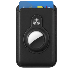 Cartera de Cuero PU de Fábrica <span class=keywords><strong>con</strong></span> Ranura para <span class=keywords><strong>AirTag</strong></span> para <span class=keywords><strong>iPhone</strong></span> Mini, Funda Trasera Magnética Segura para Teléfono Inteligente - Product Image 1