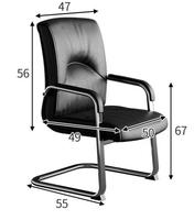 Nouvelle chaise de bureau ergonomique confortable à dossier haut
