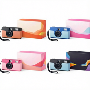 Appareil photo à <span class=keywords><strong>film</strong></span> rechargeable et réutilisable, non jetable, compatible avec les films <span class=keywords><strong>KODAK</strong></span> FUJI 35 mm, idéal pour les mariages et les fêtes. - Product Image 1