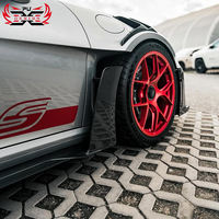 Kit carrosserie style OEM en fibre de carbone sèche PU-Design pour Porsche 911 992 GT3 RS, jupes latérales et déflecteurs d'air, excellent rapport qualité-prix