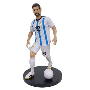 Modellino in PVC di Calciatore OEM per Coppa del Mondo, Statuetta in PVC Stampata a Iniezione, Ornamento Personalizzato di Giocatore di Calcio in PVC - Product Image 2