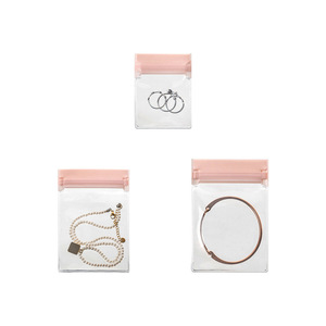 Jewelry Storage Bags EVA Transparent Self Sealing Pouches For Daily Use Jewelry Organizers - Product Image 5
