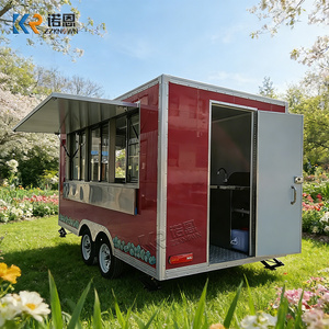 Remorques alimentaires entièrement équipées aux normes américaines, cuisine mobile, remorque de restauration rapide, camion de restauration commerciale - Product Image 4