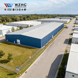 Hangar industriel moderne en acier préfabriqué pour bâtiment agricole - Product Image 1
