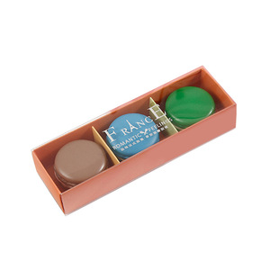 Tùy chỉnh thực hiện 3 6 10 viên nang Snack hộp quà tặng bao bì cửa sổ trong suốt Macaron đính giấy Bánh hộp - Product Image 6